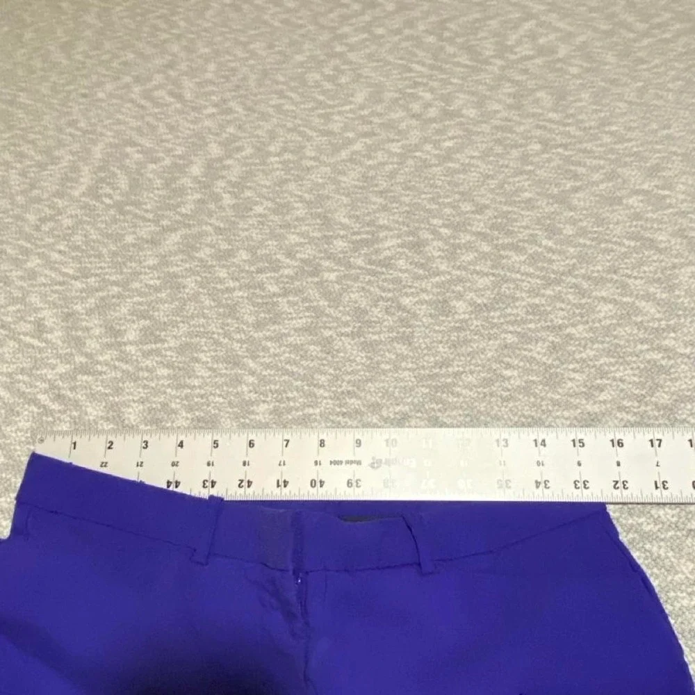 Worthington purple dress pants ankle front pockets women 10. SKU-A940